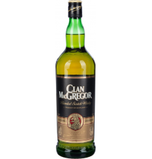 Виски CLAN MACGREGOR Шотландский купажированный, 40%, 1л, Великобритания, 1 L