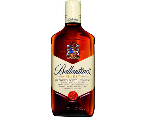 Виски BALLANTINE'S Finest Шотландский купажированный, 40%, 0.7л, Великобритания, 0.7 L