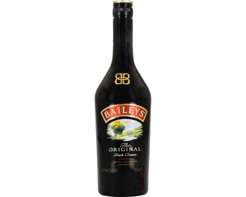 Ликер BAILEYS Original Irish Cream эмульсионный 17%, 0.7л, Великобритания, 0.7 L