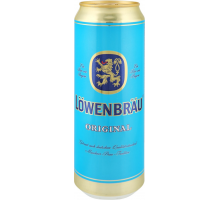 Пиво светлое LOWENBRAU Original пастеризованное 5,4%, 0.45л, Россия, 0.45 L