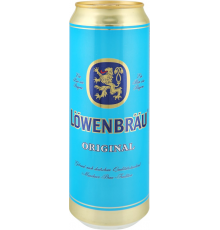 Пиво светлое LOWENBRAU Original пастеризованное 5,4%, 0.45л, Россия, 0.45 L