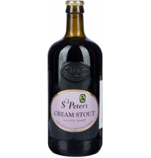 Пиво темное ST PETER'S Cream stout Английский стаут фильтрованное
пастеризованное 6,5%, 0.5л, Великобритания, 0.5 L