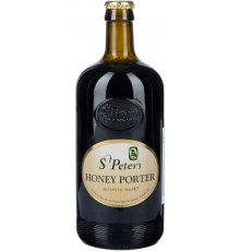 Пиво темное ST PETER'S Honey porter фильтрованное пастеризованное 4,5%, 0.5л, Великобритания, 0.5 L