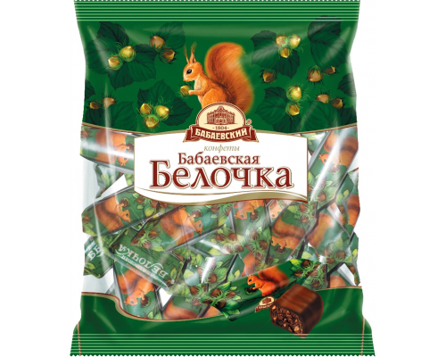 Конфеты БАБАЕВСКИЙ Белочка, 200г, Россия, 200 г