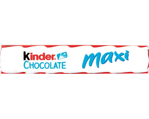 Шоколад KINDER Chocolate Maxi с молочной начинкой, 21г, Россия, 21 г