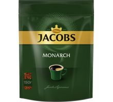 Кофе растворимый JACOBS Monarch натуральный сублимированный, 150г, Россия, 150 г