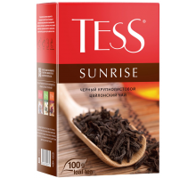 Чай черный TESS Sunrise листовой, 100г, Россия, 100 г