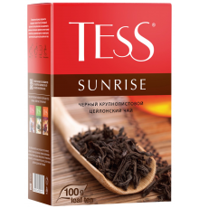 Чай черный TESS Sunrise листовой, 100г, Россия, 100 г