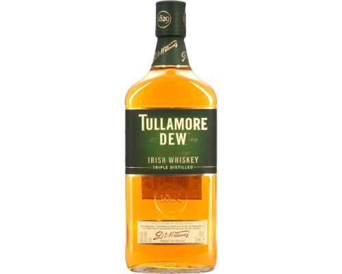 Виски TULLAMORE DEW Ирландский, 40%, 0.7л, Ирландия, 0.7 L