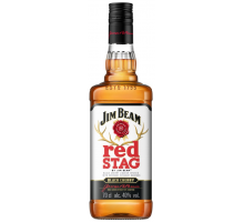 Напиток спиртной JIM BEAM Red Stag Black 32,5–40%, 0.7л, США, 0.7 L