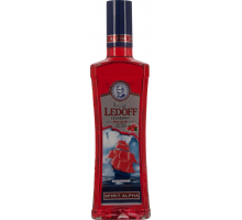 Настойка GRAF LEDOFF с ароматом клюквы горькая 40%, 0.5л, Россия, 0.5 L