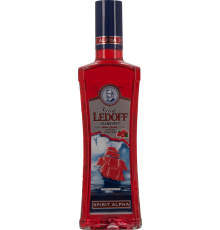 Настойка GRAF LEDOFF с ароматом клюквы горькая 40%, 0.5л, Россия, 0.5 L