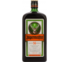 Ликер JAGERMEISTER десертный, 35%, 1л, Германия, 1 L