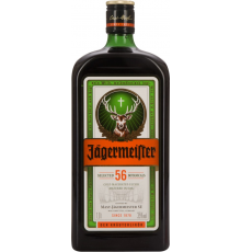 Ликер JAGERMEISTER десертный, 35%, 1л, Германия, 1 L