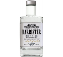 Джин BARRISTER Dry 40%, 0.5л, Россия, 0.5 L