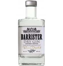 Джин BARRISTER Dry 40%, 0.5л, Россия, 0.5 L