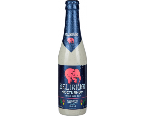 Пиво темное DELIRIUM Nocturnum фильтрованное пастеризованное, 8,5%, 0.33л, Бельгия, 0.33 L