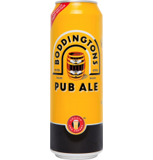 Пиво светлое BODDINGTON`S Pub ale пастеризованное, 4,6%, ж/б, 0.5л, Великобритания, 0.5 L