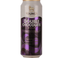 Напиток пивной темный YOUNGS Double Chocolate stout фильтрованный пастеризованный, 5,2%, ж/б, 0.44л, Великобритания, 0.44 L