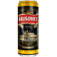 Пиво темное KRUSOVICE Cerne фильтрованное пастеризованное, 3,8%, ж/б, 0.5л, Чехия, 0.5 L