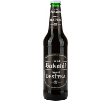 Пиво темное BAKALAR Dark beer фильтрованное пастеризованное, 3,8%, 0.5л, Чехия, 0.5 L