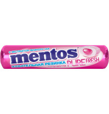 Жевательная резинка MENTOS Pure fresh Тутти-Фрутти, 15,5г, Россия, 15,5 г