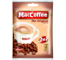 Напиток кофейный растворимый MACCOFFEE 3в1, 10пак, Россия, 10 пак