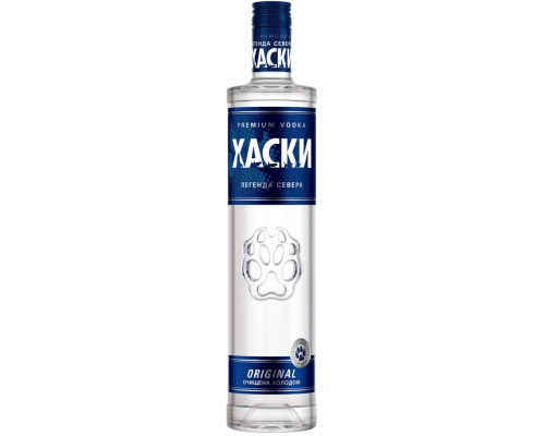 Водка ХАСКИ 40%, 0.5л, Россия, 0.5 L