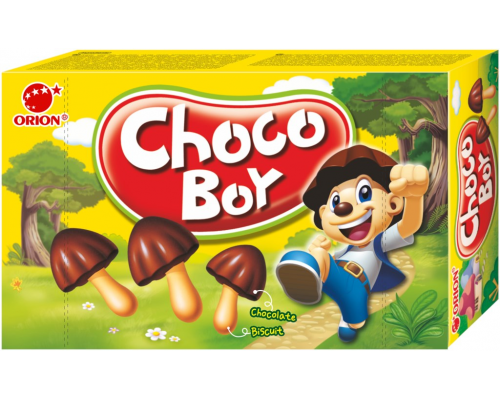 Печенье ORION Choco Boy бисквит с шоколадом, 45г, Россия, 45 г