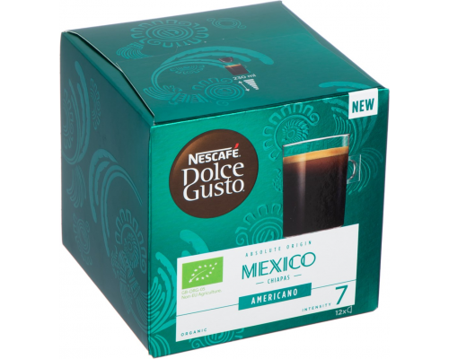 Кофе молотый в капсулах NESCAFE Dolce Gusto Americano Mexico, 12кап, Великобритания, 12 кап