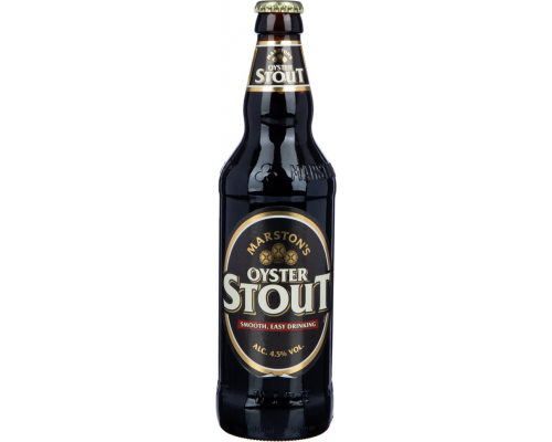 Пиво темное MARSTONS Oyster stout фильтрованное пастеризованное, 4,5%, 0.5л, Великобритания, 0.5 L