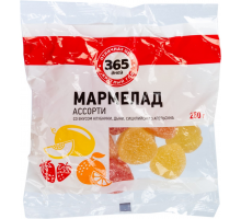 Мармелад 365 ДНЕЙ Ассорти, 250г, Россия, 250 г