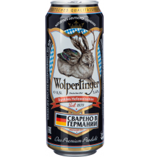 Пиво темное WOLPERTINGER Dunkles hefeweissbier нефильтрованное пастеризованное неосветленное, 5,4%, 0.5л, Германия, 0.5 L