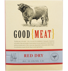 Вино GOOD MEAT красное сухое, 3л, Россия, 3 L