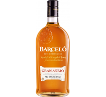 Ром BARCELO Gran Anejo выдержанный 37,5–40%, 0.7л, Доминик. респ., 0.7 L