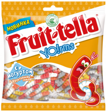 Мармелад жевательный FRUIT-TELLA Йормс, 138г, Россия, 138 г