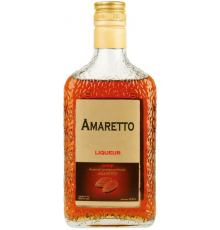 Ликер АМАРЕТТО AMARETTO десертный, 25%, 0.5л, Россия, 0.5 L