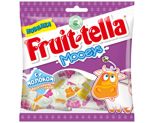 Мармелад жевательный FRUIT-TELLA Mooeys, 138г, Россия, 138 г