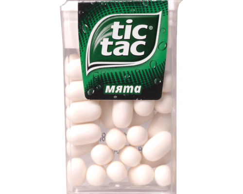 Драже TIC TAC Мята, 16г, Эквадор, 16 г