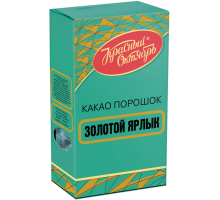 Какао-порошок КРАСНЫЙ ОКТЯБРЬ Золотой ярлык, 100г, Россия, 100 г