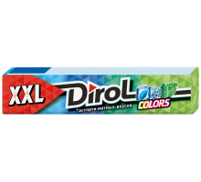 Жевательная резинка DIROL Colors XXL ассорти мятных вкусов, 19г, Россия, 19 г