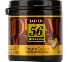 Шоколад горький LOTTE Dream Cacao в кубиках 56%, 106г, Корея, 106 г