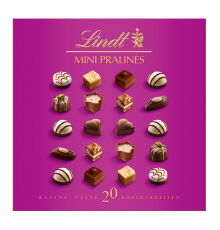 Конфеты LINDT Mini Pralines Ассорти XXL, 100г, Германия, 100 г