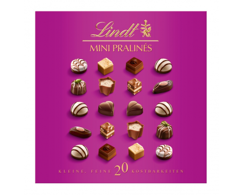 Конфеты LINDT Mini Pralines Ассорти XXL, 100г, Германия, 100 г