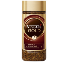 Кофе растворимый с добавлением молотого NESCAFE Gold натуральный сублимированный, ст/б, 95г, Россия, 95 г