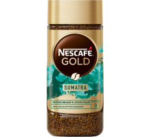 Кофе растворимый NESCAFE Gold Origins Sumatra натуральный, ст/б, 85г, Россия, 85 г