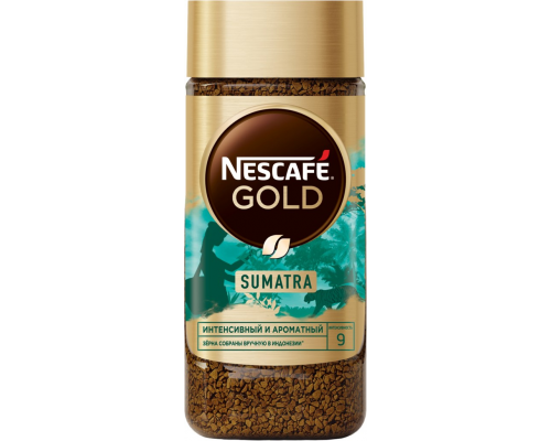 Кофе растворимый NESCAFE Gold Origins Sumatra натуральный, ст/б, 85г, Россия, 85 г