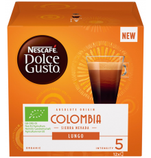 Кофе молотый в капсулах NESCAFE Dolce Gusto Lungo Colombia, 12кап, Германия, 12 кап