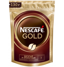 Кофе растворимый NESCAFE Gold натуральный, 130г, Россия, 130 г