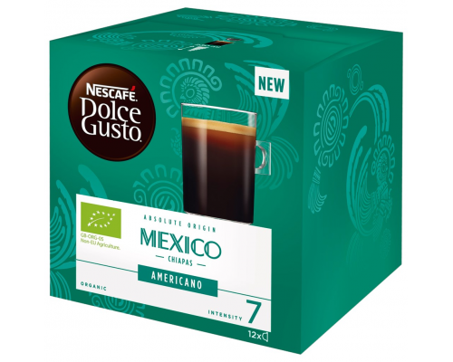 Кофе молотый в капсулах NESCAFE Dolce Gusto Americano Mexico, 12кап, Великобритания, 12 кап